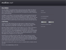 Tablet Screenshot of malkier.net
